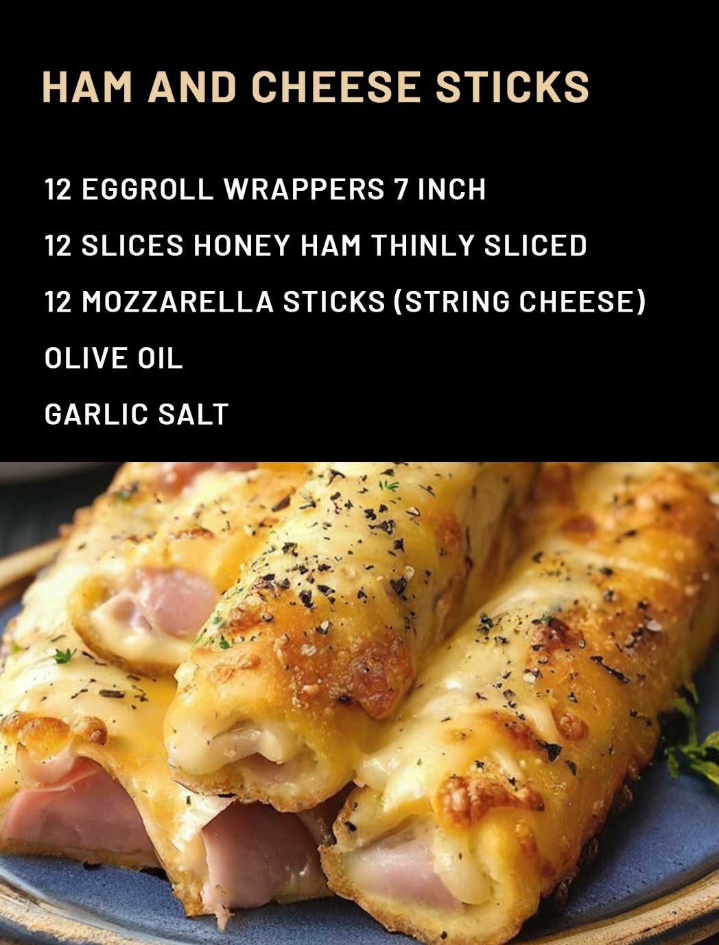 Ham and Cheese Sticks – Page 2 – 99easyrecipes