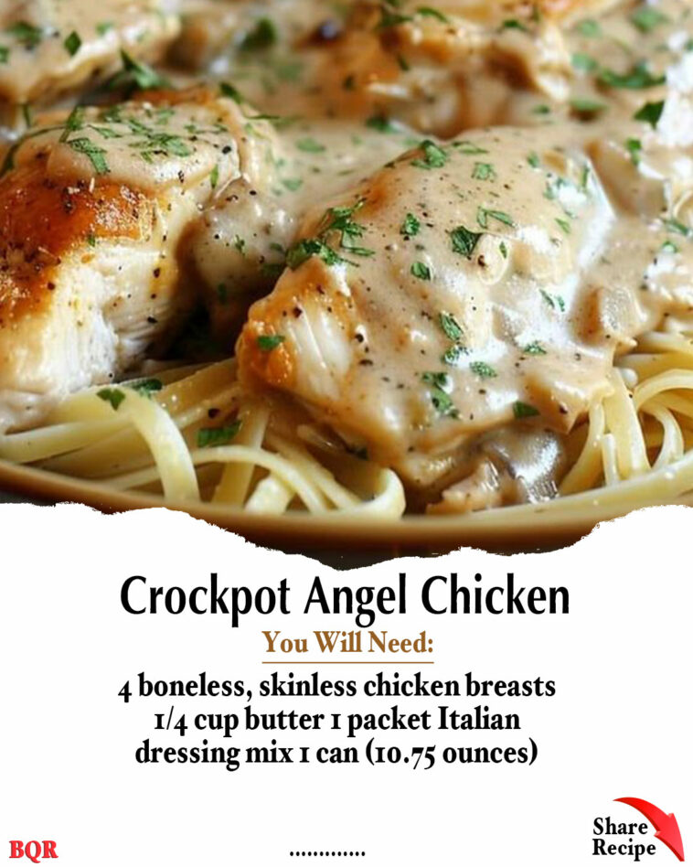 Crockpot Angel Chicken – 99easyrecipes