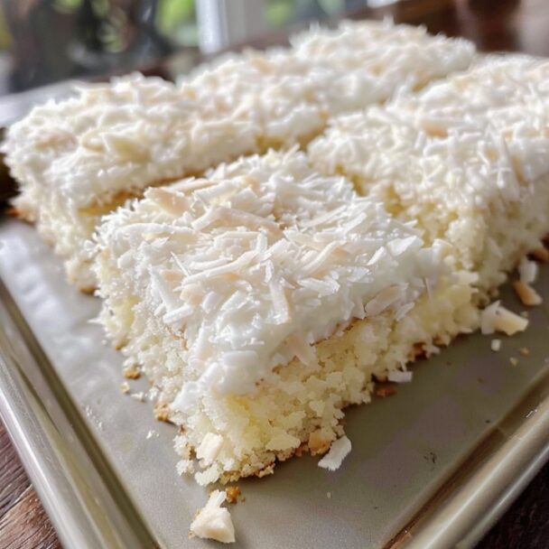 Coconut Texas Sheet Cake – 99easyrecipes