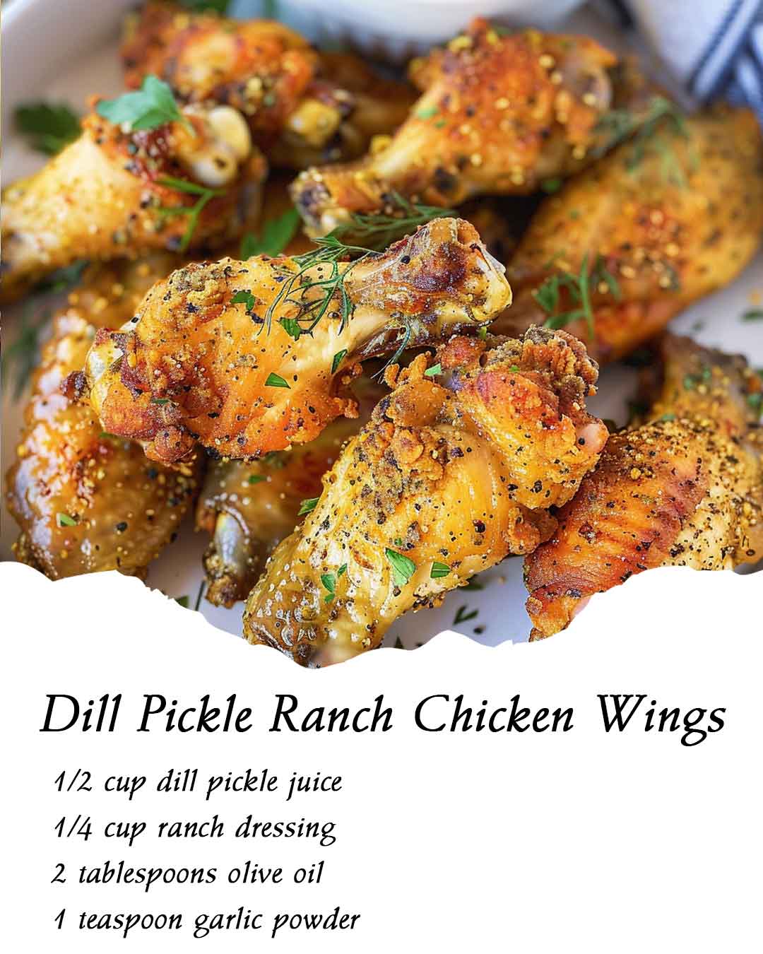 Dill Pickle Ranch Chicken Wings Page 2 99easyrecipes