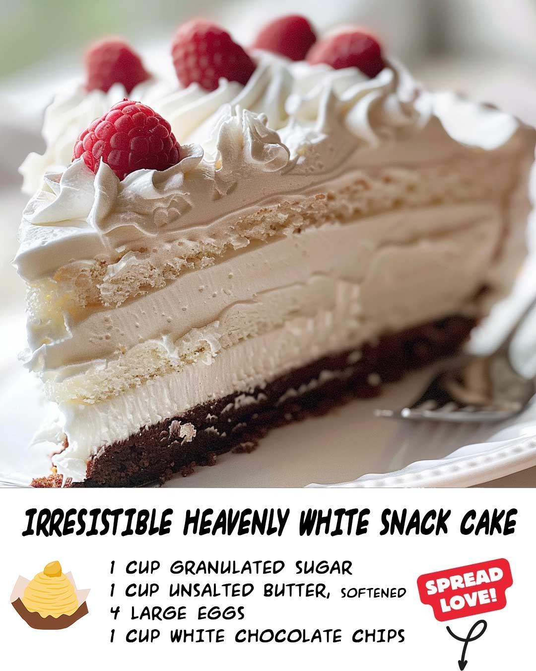 IRRESISTIBLE HEAVENLY WHITE SNACK CAKE 99easyrecipes