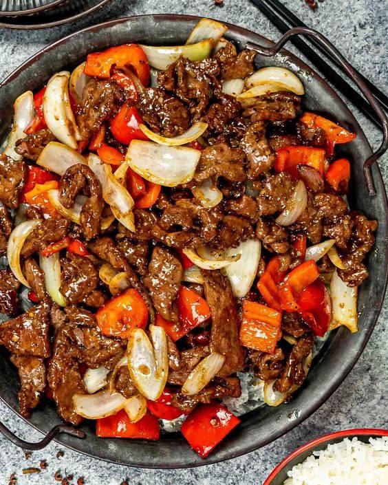 Sizzling Chinese Pepper Steak with Onions – Page 2 – 99easyrecipes